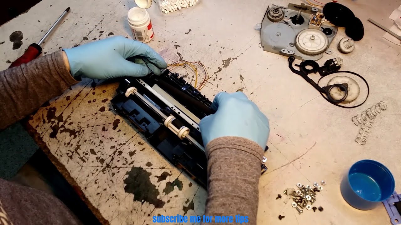 hp laserjet p1102 - disassembly & repair part 2