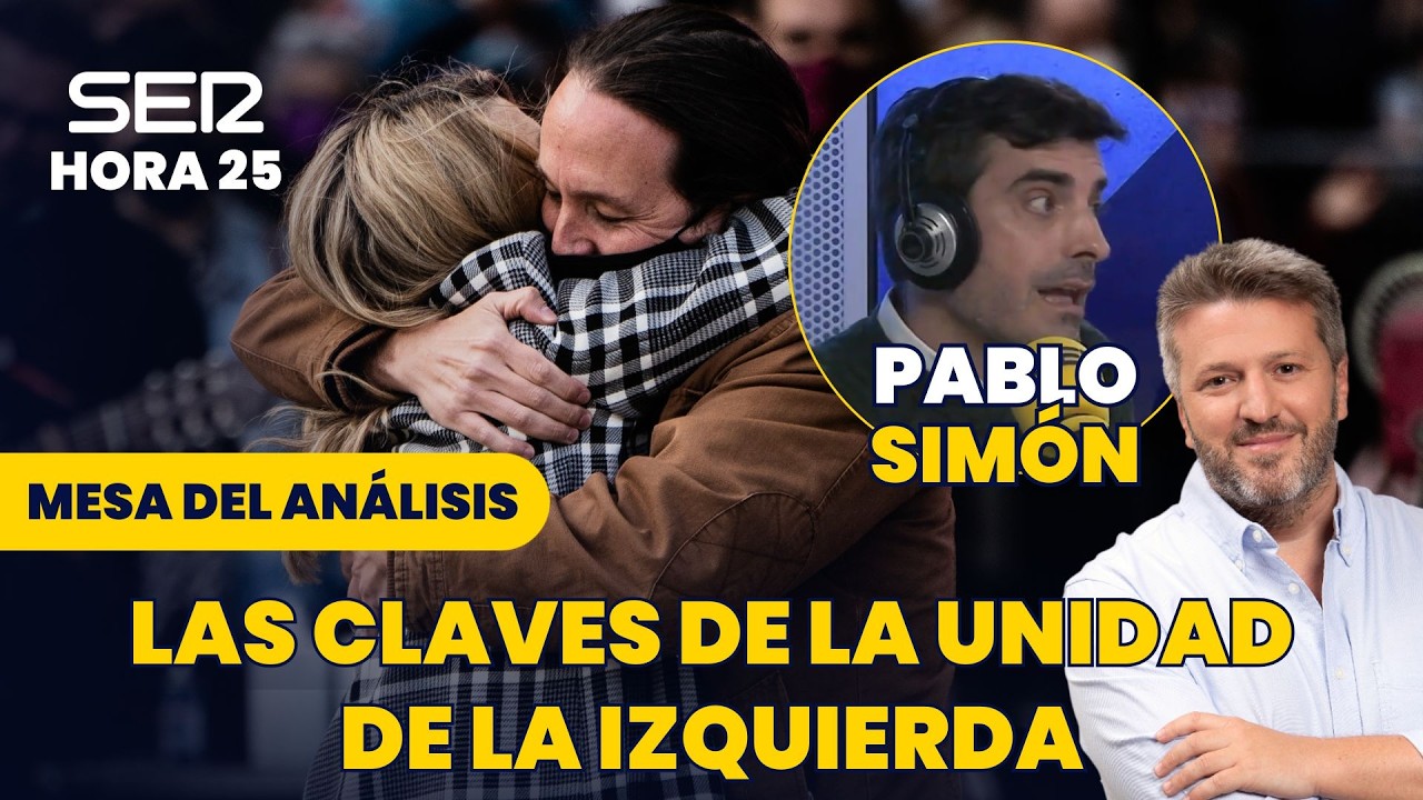 Pablo Simón da las claves sobre cómo puede funcionar la unidad de la izquierda
