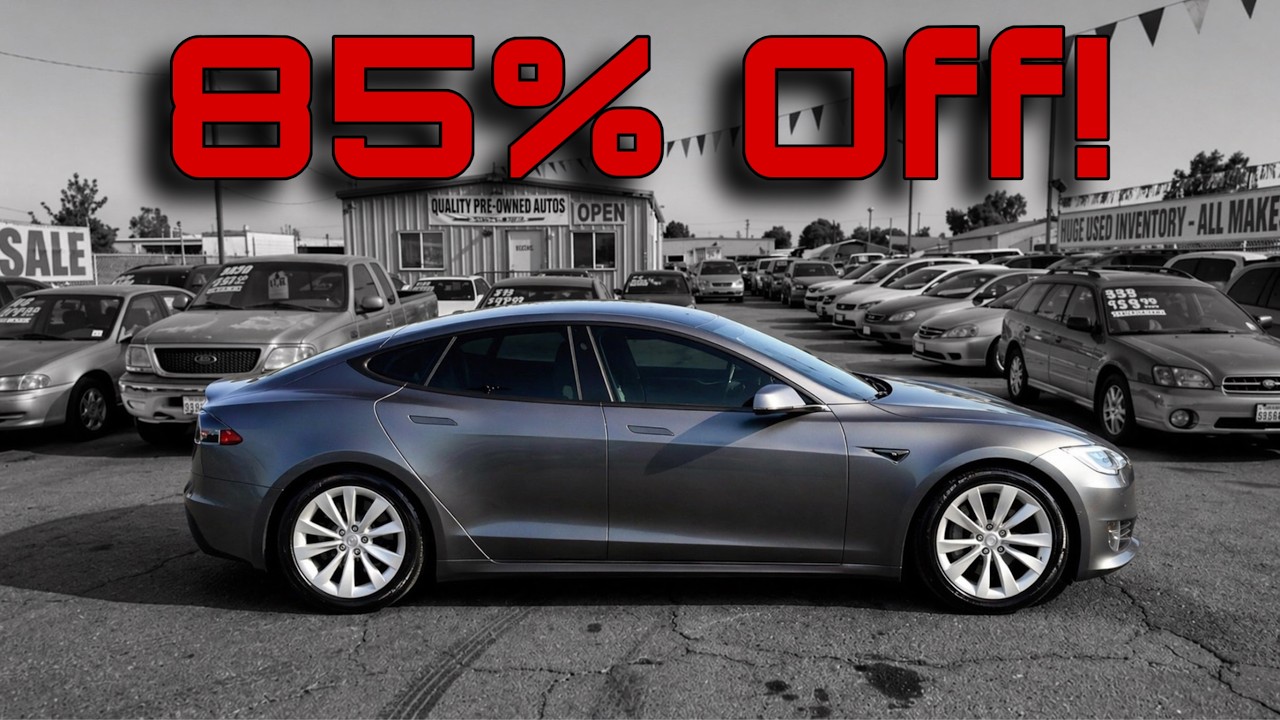 Как себя показала моя подержанная Tesla Model S стоимостью 12 000 долларов и почему вам, возможно...