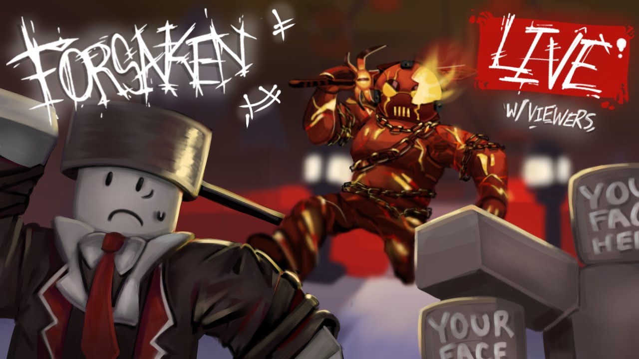 Playing Forsaken's Friday the 13th Event LIVE (With Viewers!)