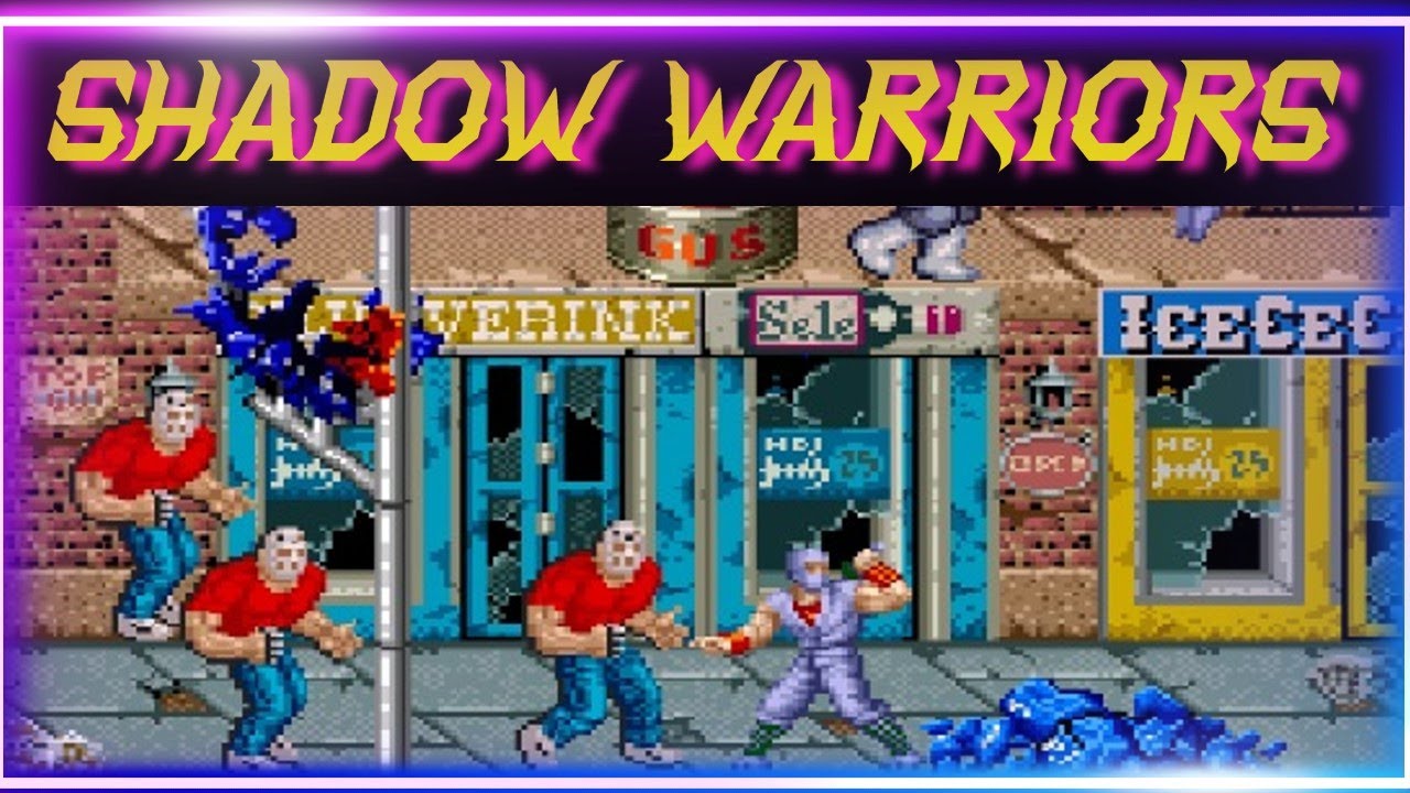 Shadow Warriors Ninja Gaiden Arcade Retro Gaming TECMO 1988