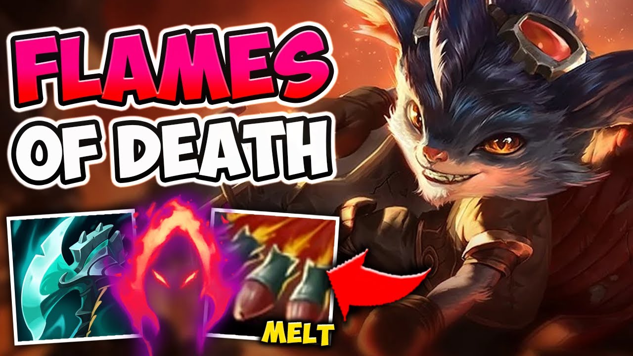 DOUBLE HARVEST RUMBLE DELETES EVERYONE IN SECONDS (FLAMES OF DEATH) - League of Legends
