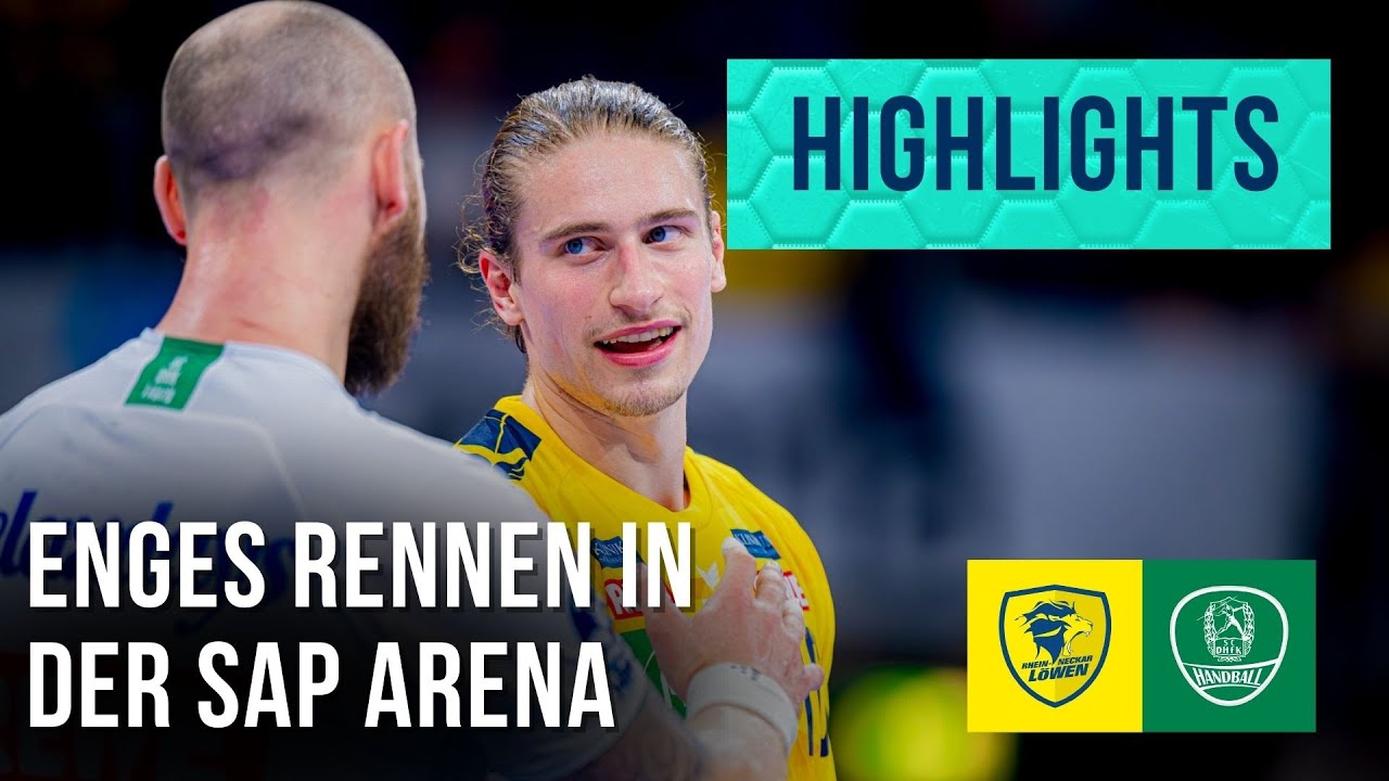 Highlights: Rhein-Neckar Löwen vs. SC DHfK Leipzig | DAIKIN HBL | Dyn Handball