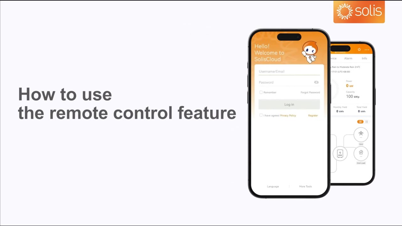 06 SolisCloud APP | How to use the remote control feature