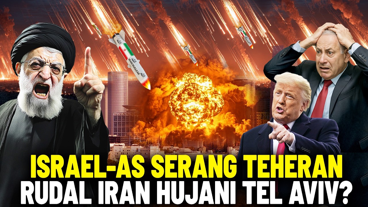 SERANGAN BALASAN IRAN? 1.200 Rudal Hipersonik Iran Siap Hujani Israel, Trump-Netanyahu Panik
