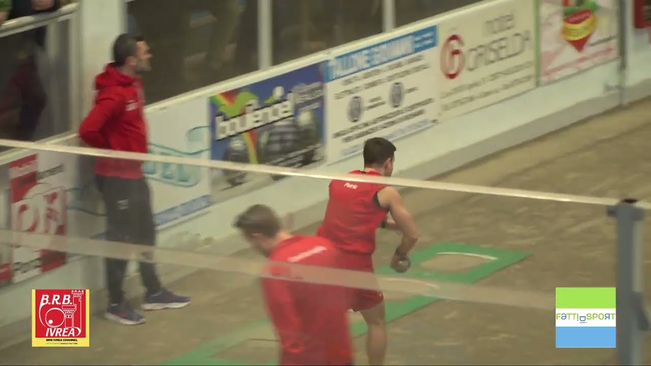 Bocce: Sintesi Gara Auxilium - BRB Ivrea Campionato Serie A 2024 - Maschile