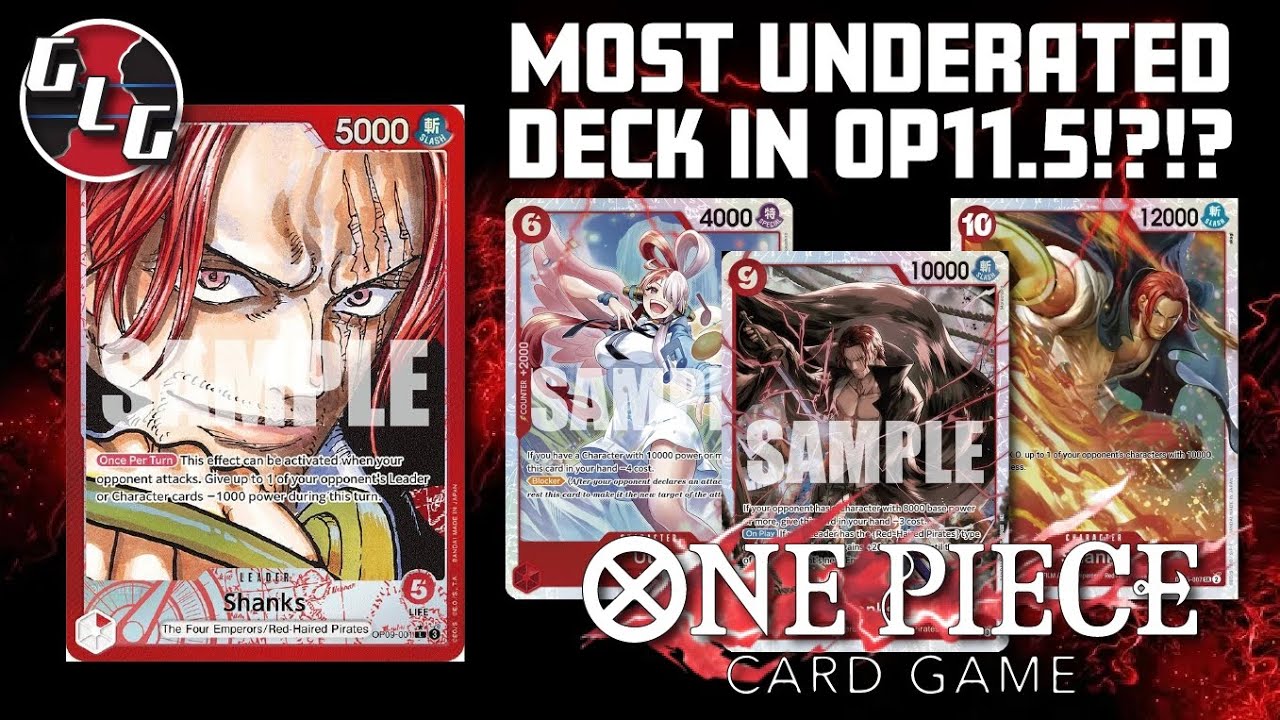 [OP11.5] NEW RED SHANKS IS ACTUALLY REALLY GOOD!!! | ONE PIECE CARD GAME | OPTCG DECK PROFILE