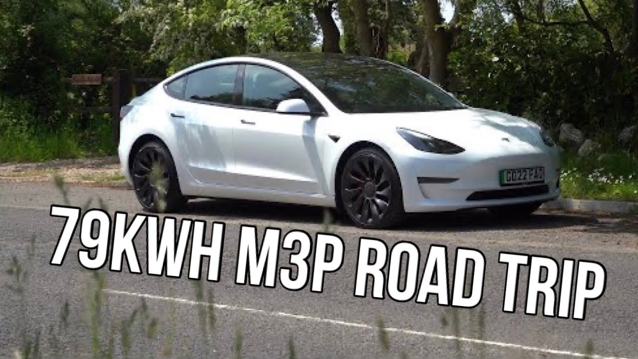 Тестирование запаса хода, эффективности и скорости зарядки нового Tesla Model 3 мощностью 79 кВт·...