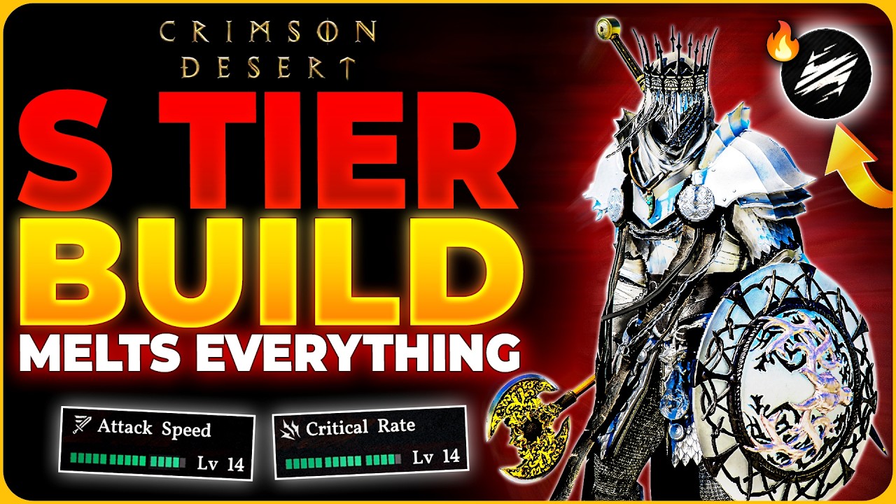 Crimson Desert - One-Handed Sword Build After Update!