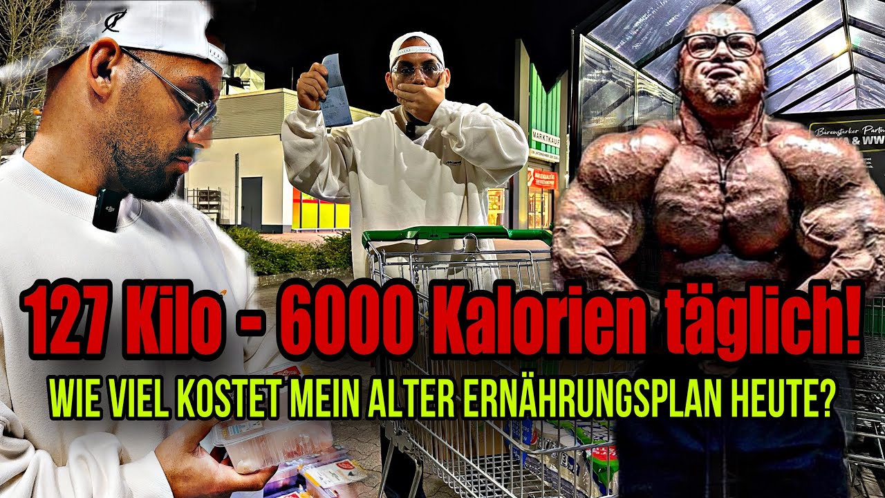 Ich gehe EINKAUFEN! Wie TEUER ist HARDCORE BODYBUILDING HEUTE? PREISSCHOCK 😱