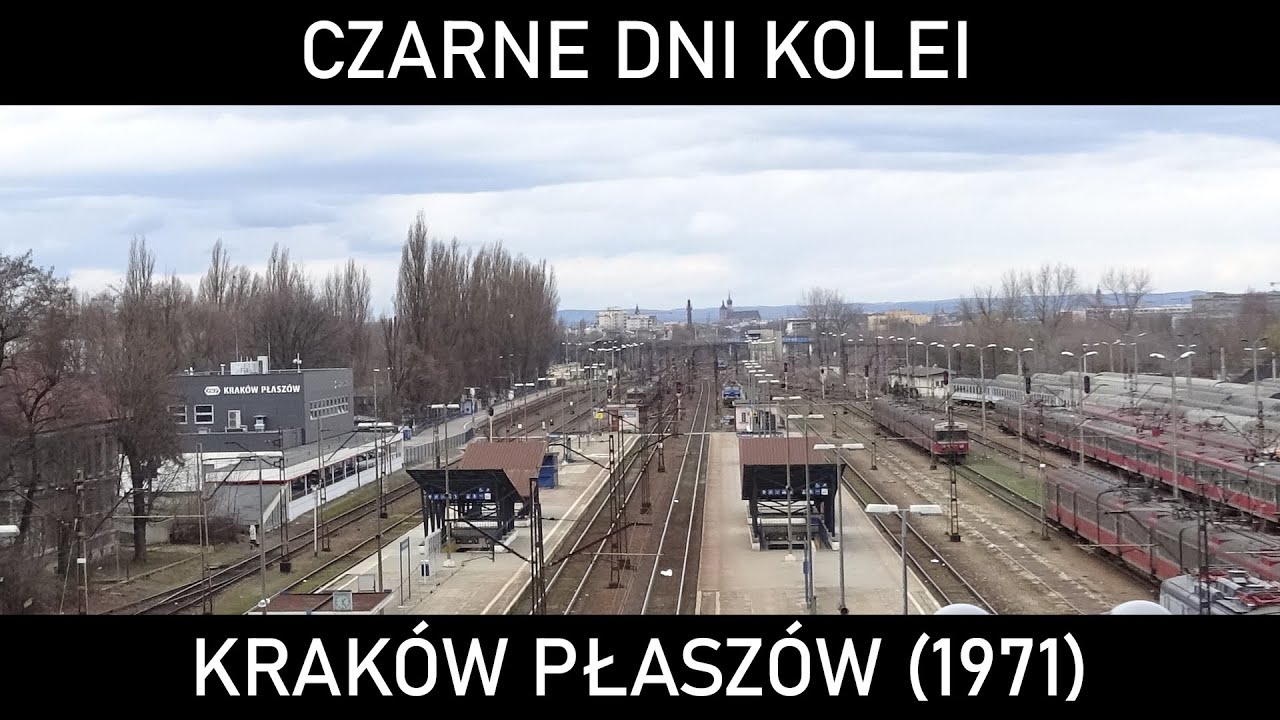 CZARNE DNI KOLEI #50 - Sekundy na Płaszowie. Incydent na stacji Kraków Płaszów (1971)