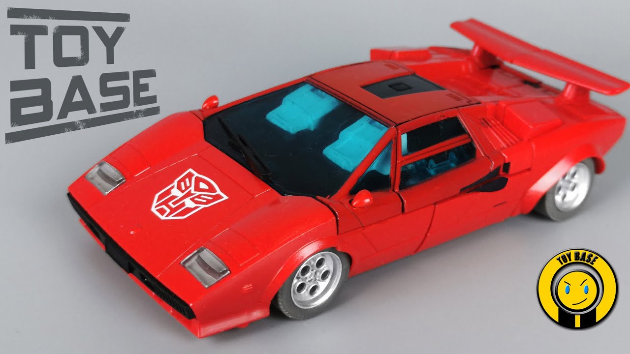 Lamborghini Countach Sideswipe Transformers Masterpiece series MP12+ G1 Sideswipe Supercar Robot Toy