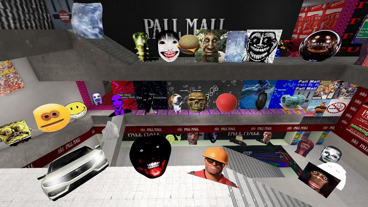 Niko's Nextbots have taken over the mall
