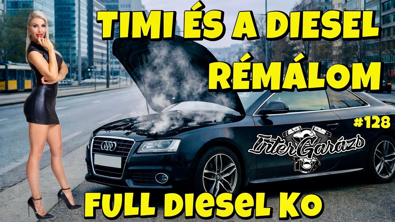 1 mp alatt 2 milliós kár | AUDI A5 3.0 TDI V6 | Diesel totálkár 🤯