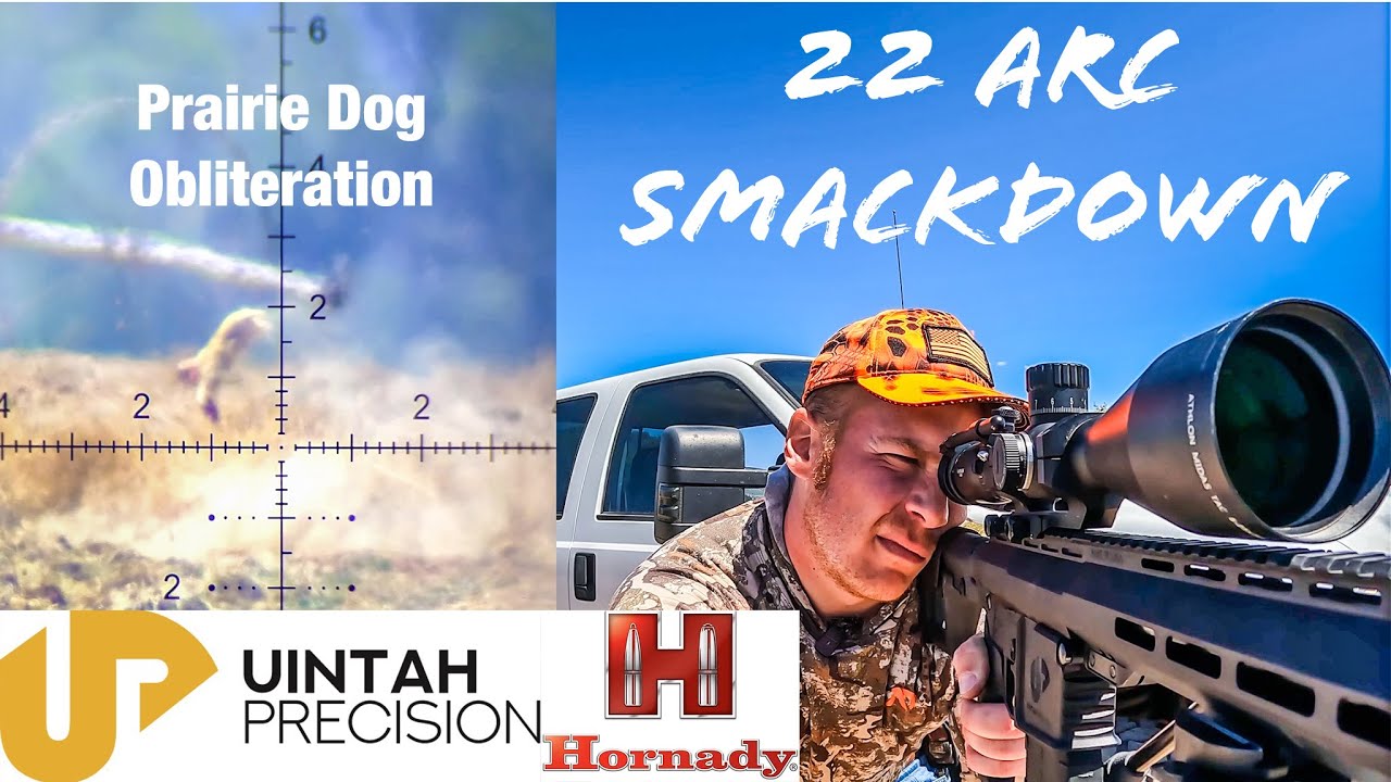 22 ARC Is A Prairie Dog MACHINE | Uintah Precision UP15 20&rdquo; VS Varmints