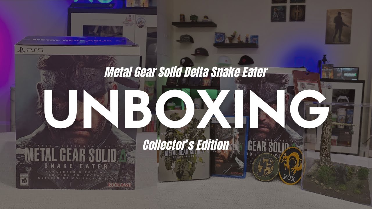 Metal Gear Solid Δ: Snake Eater Collector’s Edition UNBOXING – Is It Worth the Hype?
