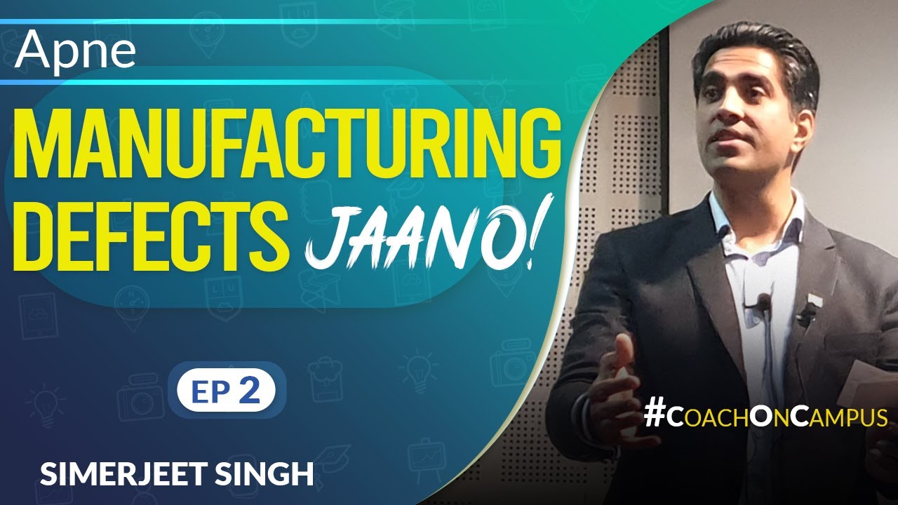 Simerjeet Singh Motivational Speech in Hindi | Apne Manufacturing Defects Jaano  Coach On Campus EP2