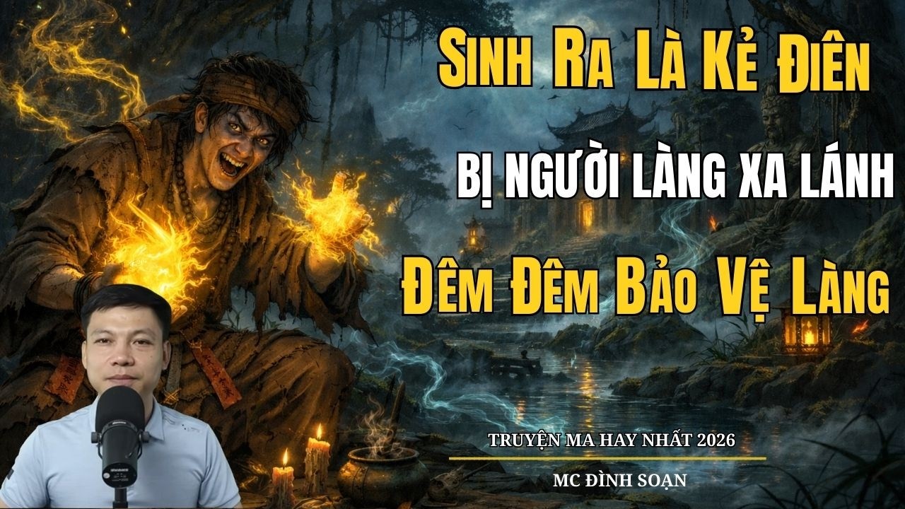 SINH RA LÀ KẺ ĐIÊN BỊ NGƯỜI LÀNG XA LÁNH ĐÊM ĐÊM BẢO VỆ LÀNG | Truyện Ma Đình Soạn - Hay Nhất 2026