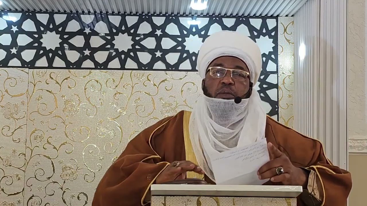 KHUDBAH MAI TAKEN FALALAR WATA NA RAMADAN DAGA BAKIN CHEIF IMAM USMAN ABUBAKAR ABULHUSNAIN
