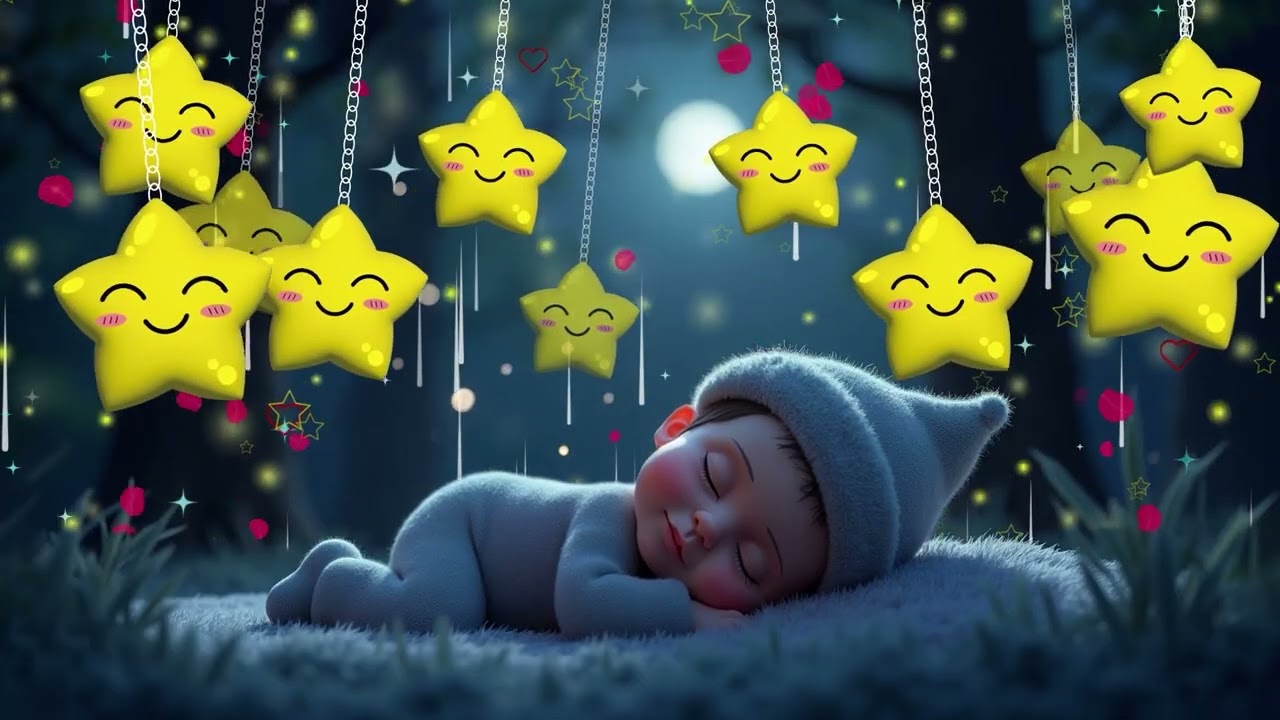 Baby Sleep Music ♫ Overcome Insomnia ♫ Sleep Instantly Within 3 Minutes ♥ Mozart Brahms Lullaby