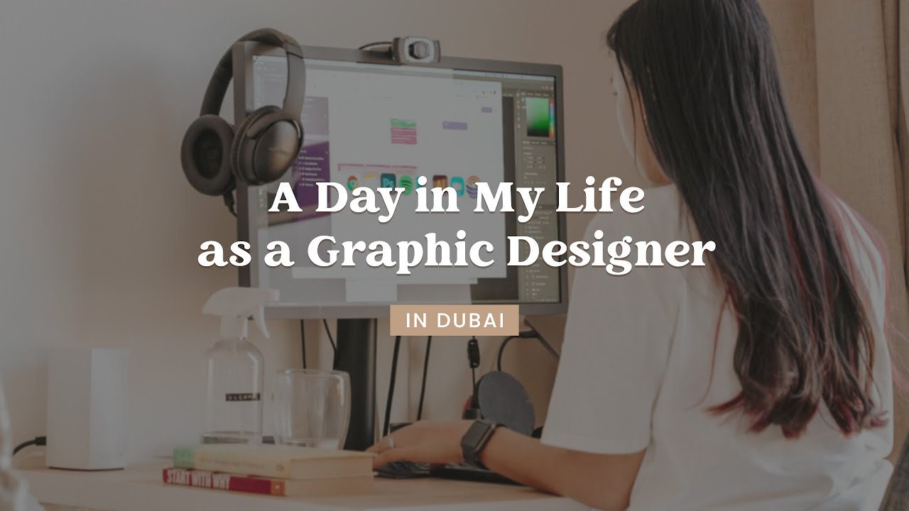 Day in my life as a Graphic Designer in Dubai | Saying goodbye to my office for 5 years