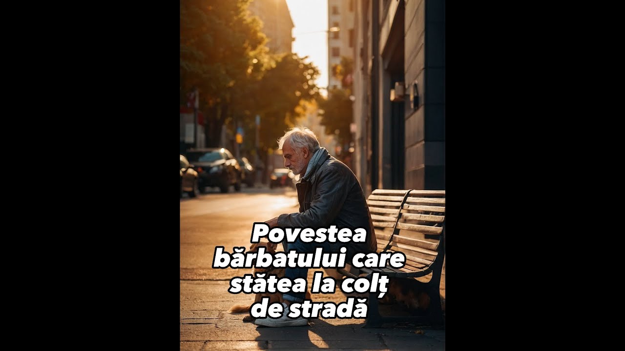 Povestea bărbatului care stătea la colț de stradă alături de câinele său...