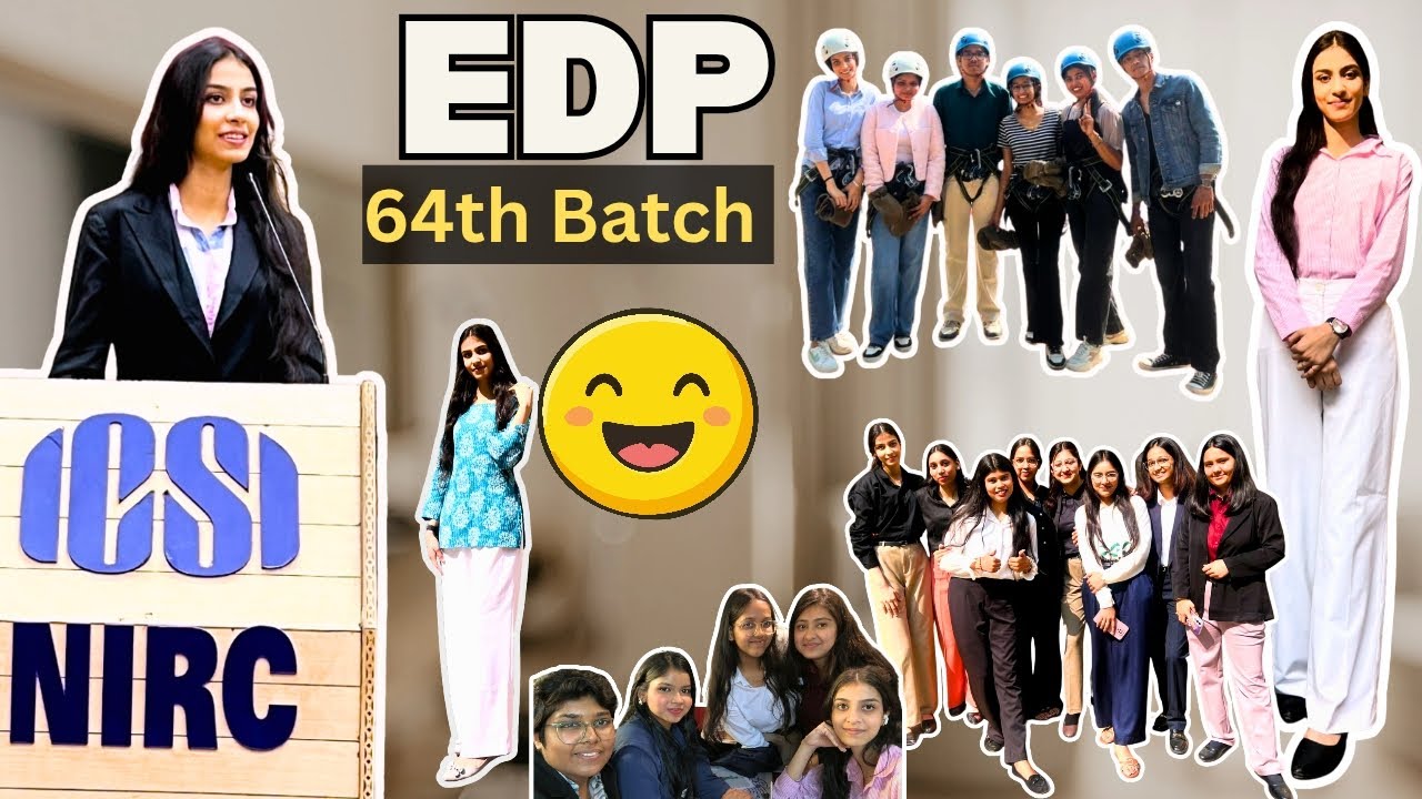ICSI NIRC EDP 64-й выпуск ❤️@shaliniworld09 #csaspirant #icsi #cs #edp #new #memories