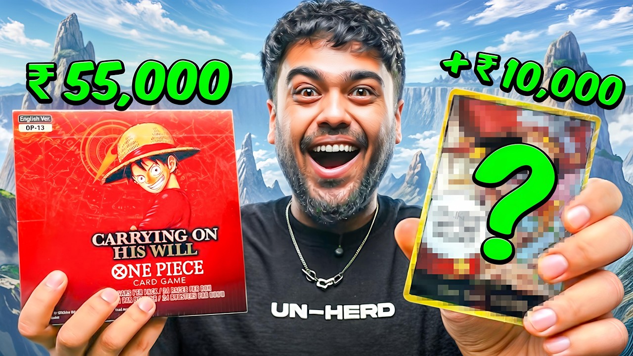 BEST PULL EVER 🤑 | One Piece TCG OP-13 Booster Box