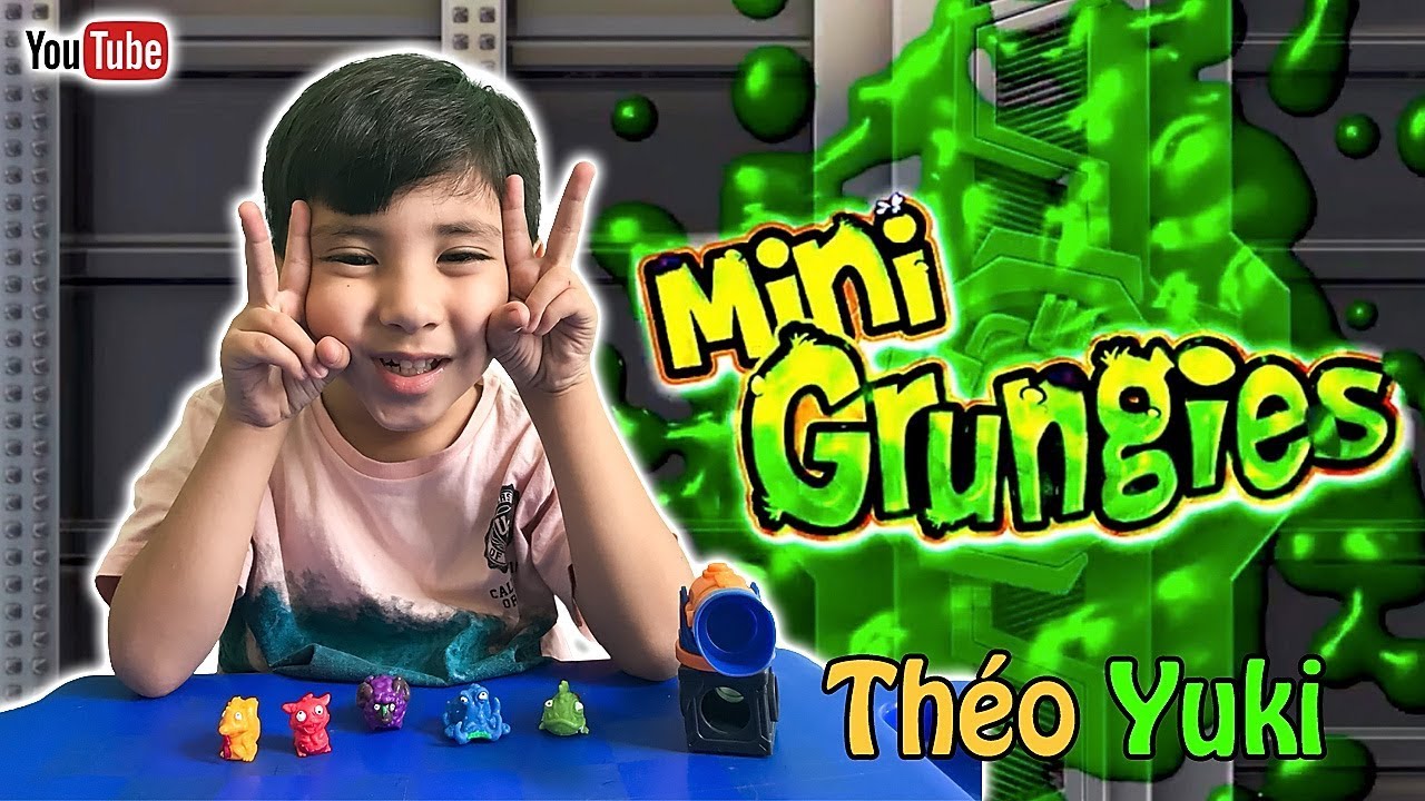 UNBOXING MINI GRUNGIES - O que eles s&atilde;o? TH&Eacute;O YUKI