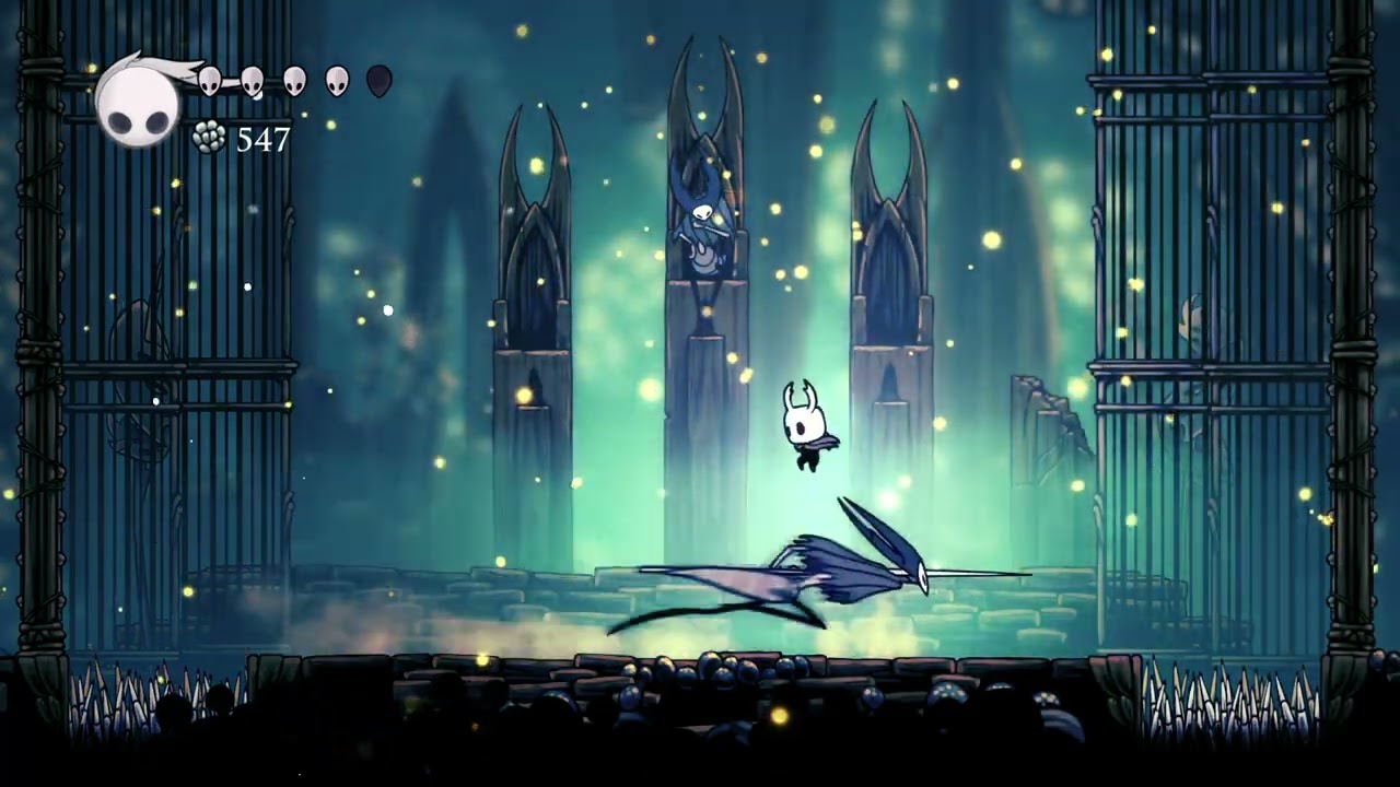 mantis lord entire fight, 0 nail upgrade 5 heart