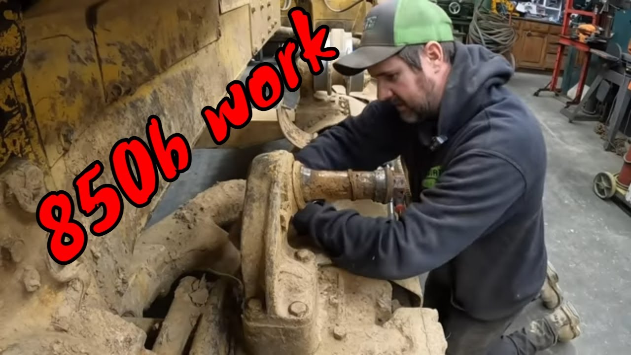 Removing stubborn broken bolts and MBTS returns….work on the 850b continues !!