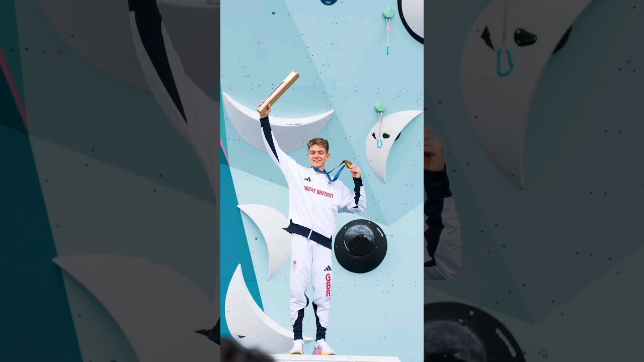 Toby Roberts' journey to Paris 2024 🥇 #climbing