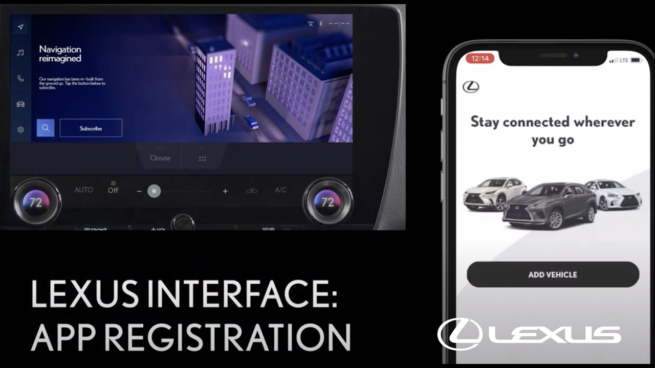 Lexus How-To: Lexus Interface &ndash; App Registration | Lexus