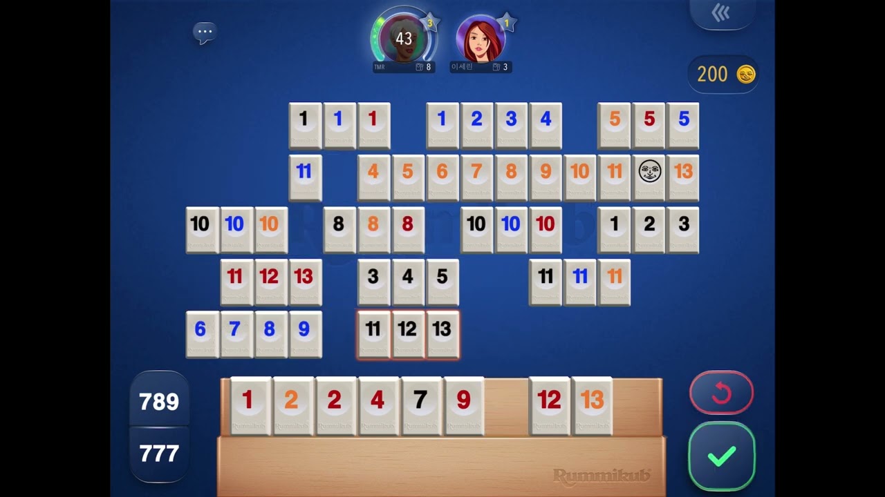 Real Rummikub Gameplay | Senior Brain Training | Fun Brain Games #0001