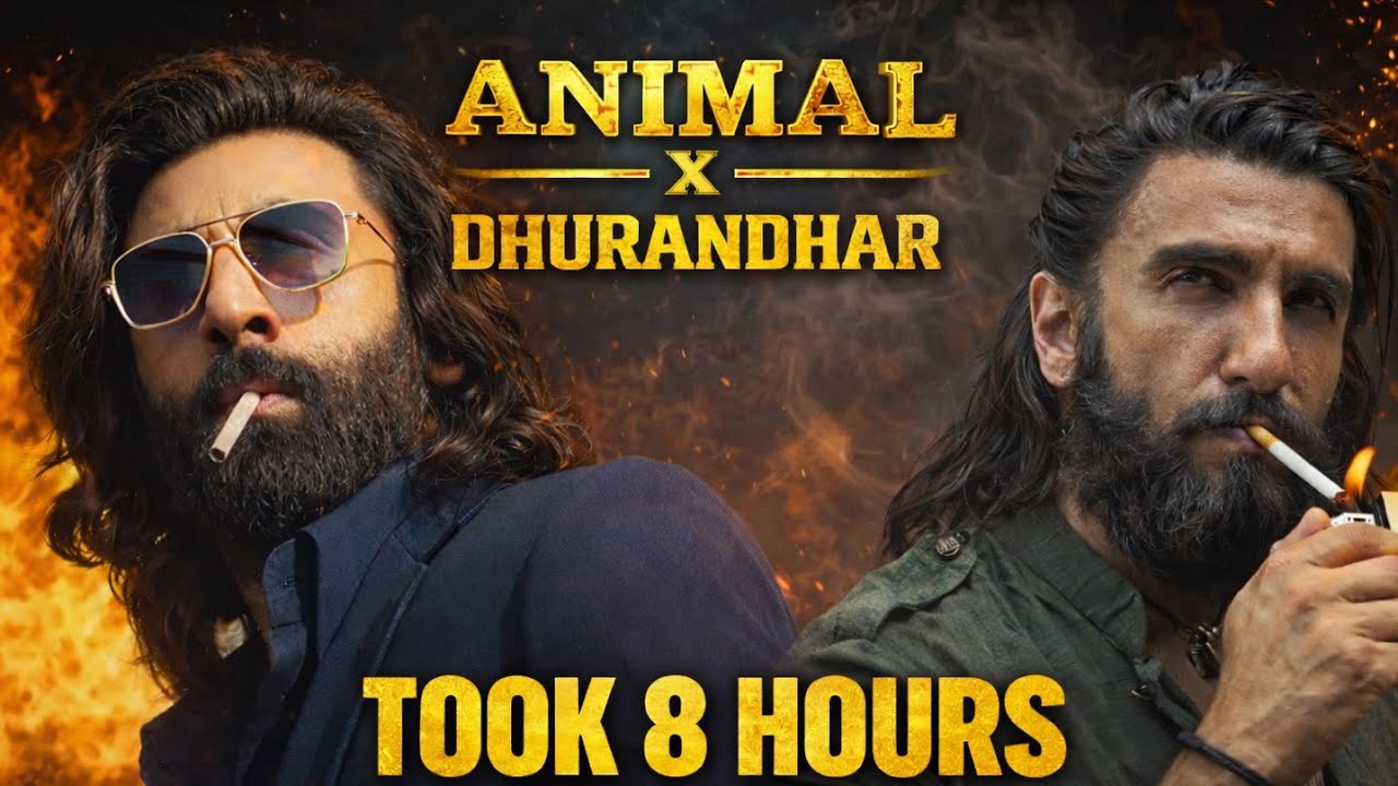 Animal X Dhurandhar | Ranveer Singh | Ranbir Kapoor | Took 8 hours to make