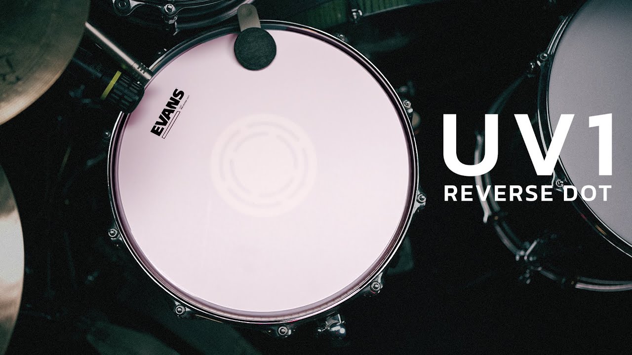 หนังกลอง EVANS UV1 Reverse Dot | ใช้กับสแนร์ไม้หรือเหล็กก็แจ่ม!!