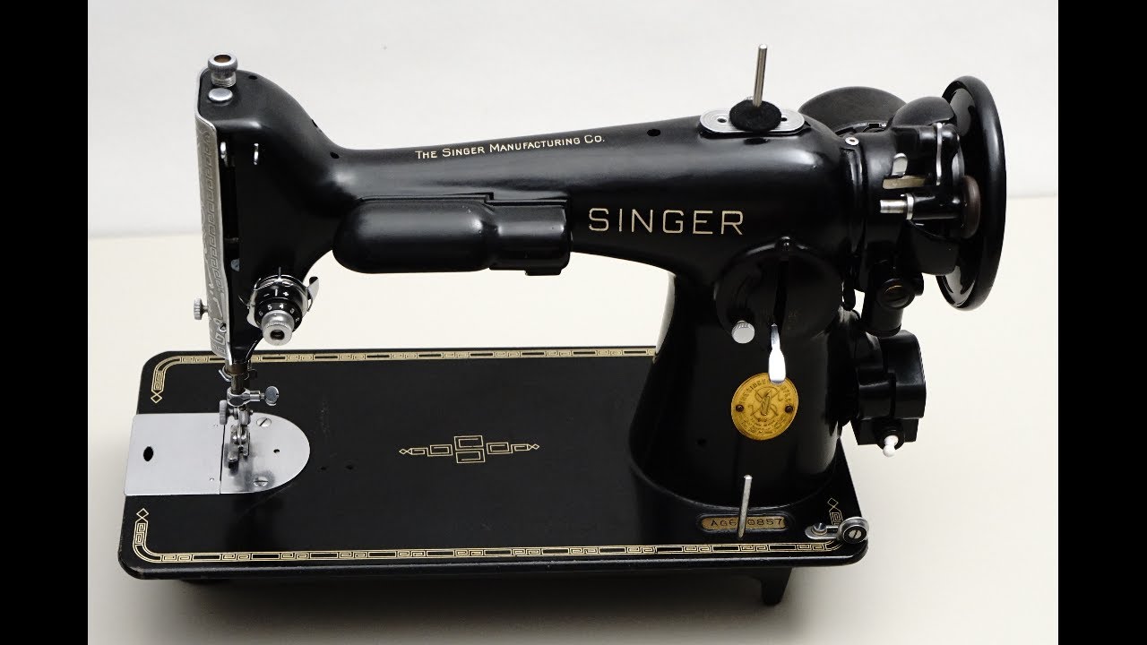 Why the SINGER 201-2 sewing machine.