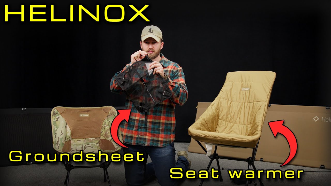 Kein einsinken und kein kalter Rücken - HELINOX Groundsheet & Seat warmer