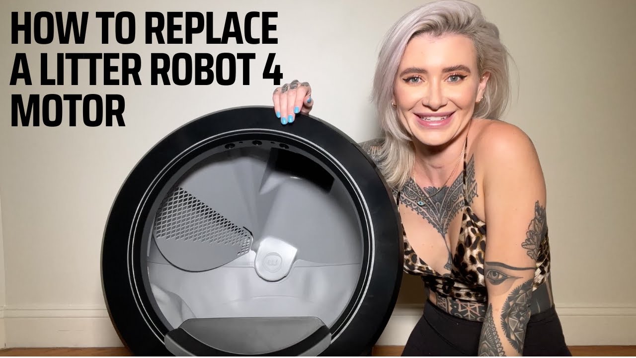 How to Replace a Litter Robot 4 (LR4) Motor Tutorial