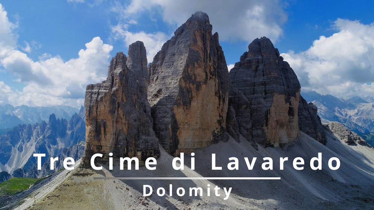 ⛰️ Tre Cime di Lavaredo hike the most beautiful trail in the Dolomites | drone views