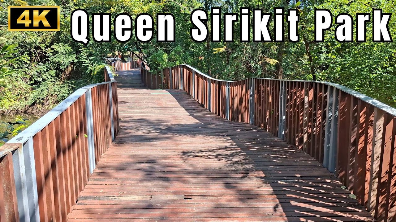 กทม เซอร์ไพรส์อีกครั้ง! สวนสมเด็จพระนางเจ้าสิริกิติ์โฉมใหม่สวยมาก! | Queen Sirikit Park Bangkok 4K