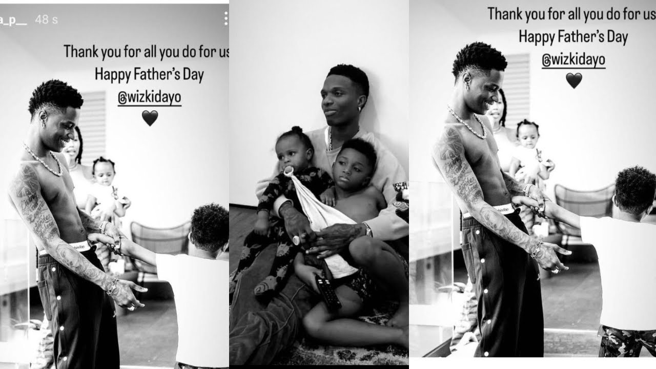 Jada P Celebrates Wizkid With Love On Father’s day