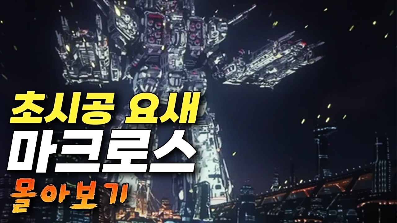 🔥🔥🔥1982년도 일본의 버블시대를 볼 수 있는 작품으로 지금의 마크로스를 있게 해준  