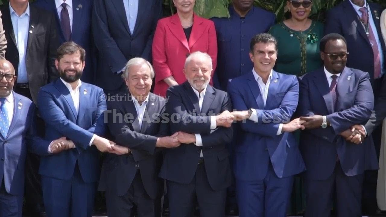 World leaders gather for second day of COP30 in Brazil, seeking solutions to confront climate change