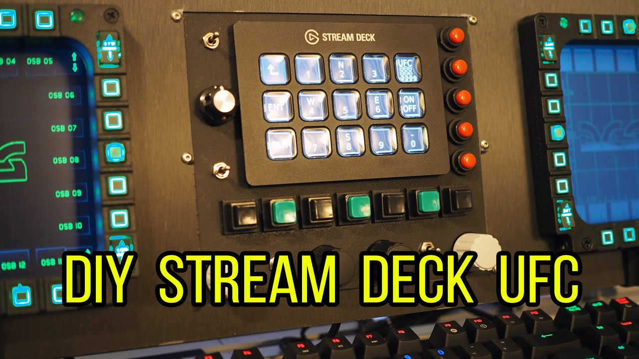 DIY Steam Deck UFC for Flight Sims