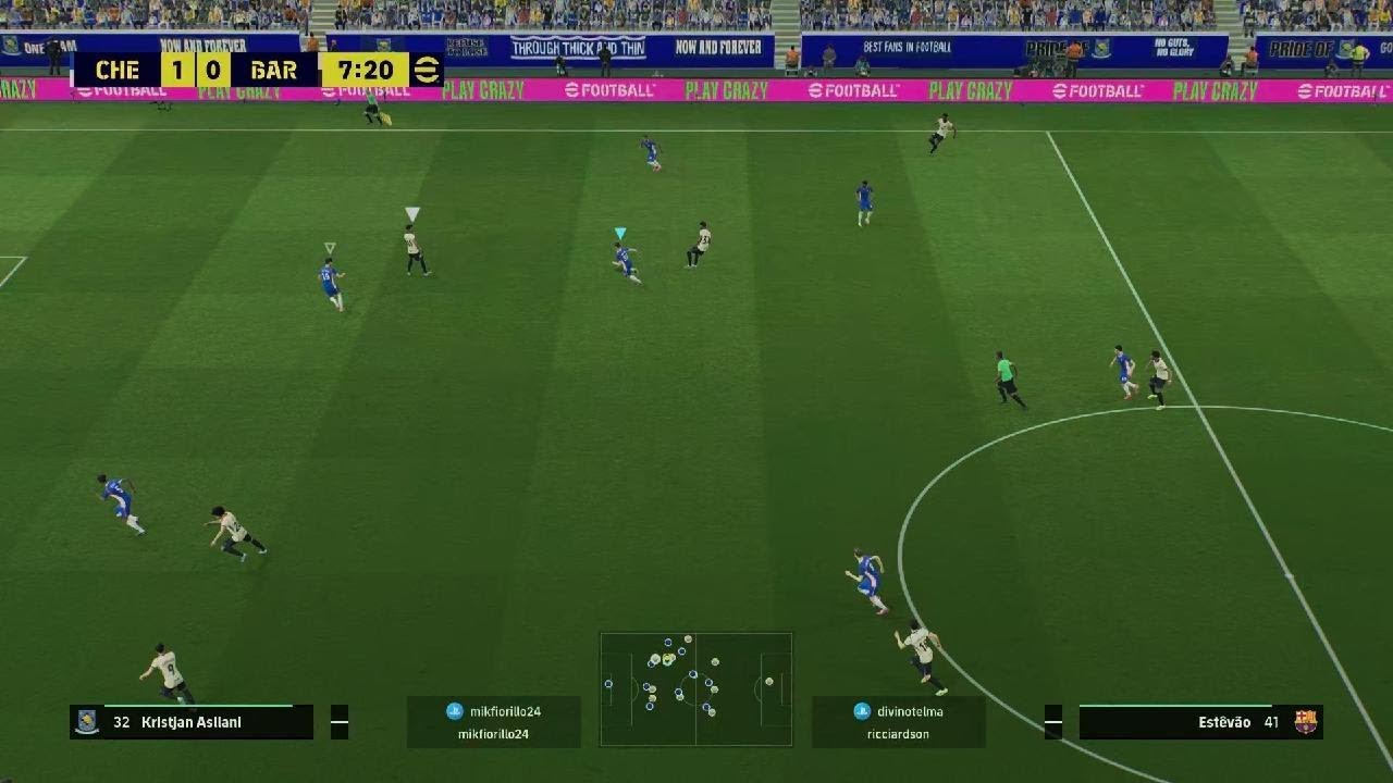 Chelsea U-23 vs Barcellona U-23 Gir F