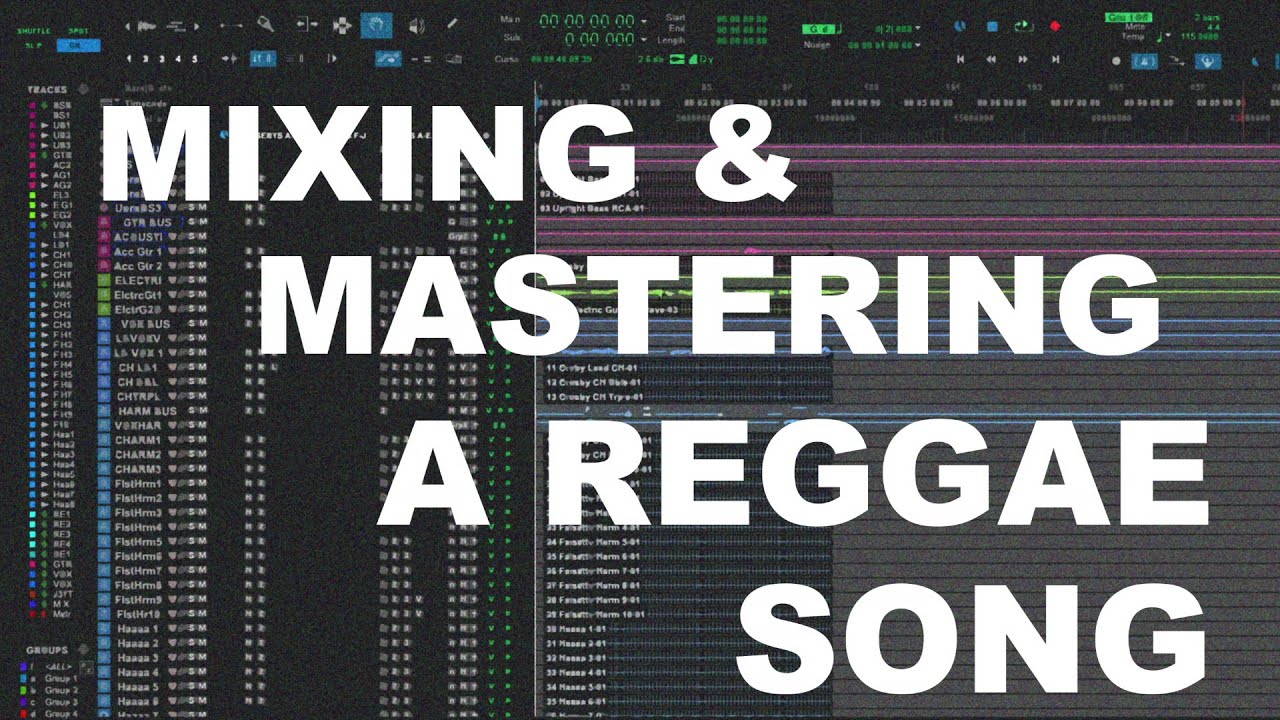 Mixing & Mastering a Reggae Song [Pro Tools]
