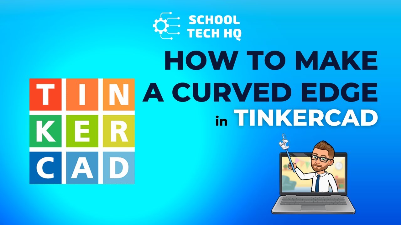 Видеоурок по созданию изогнутых кромок в Tinkercad с участием мистера Кейра.
