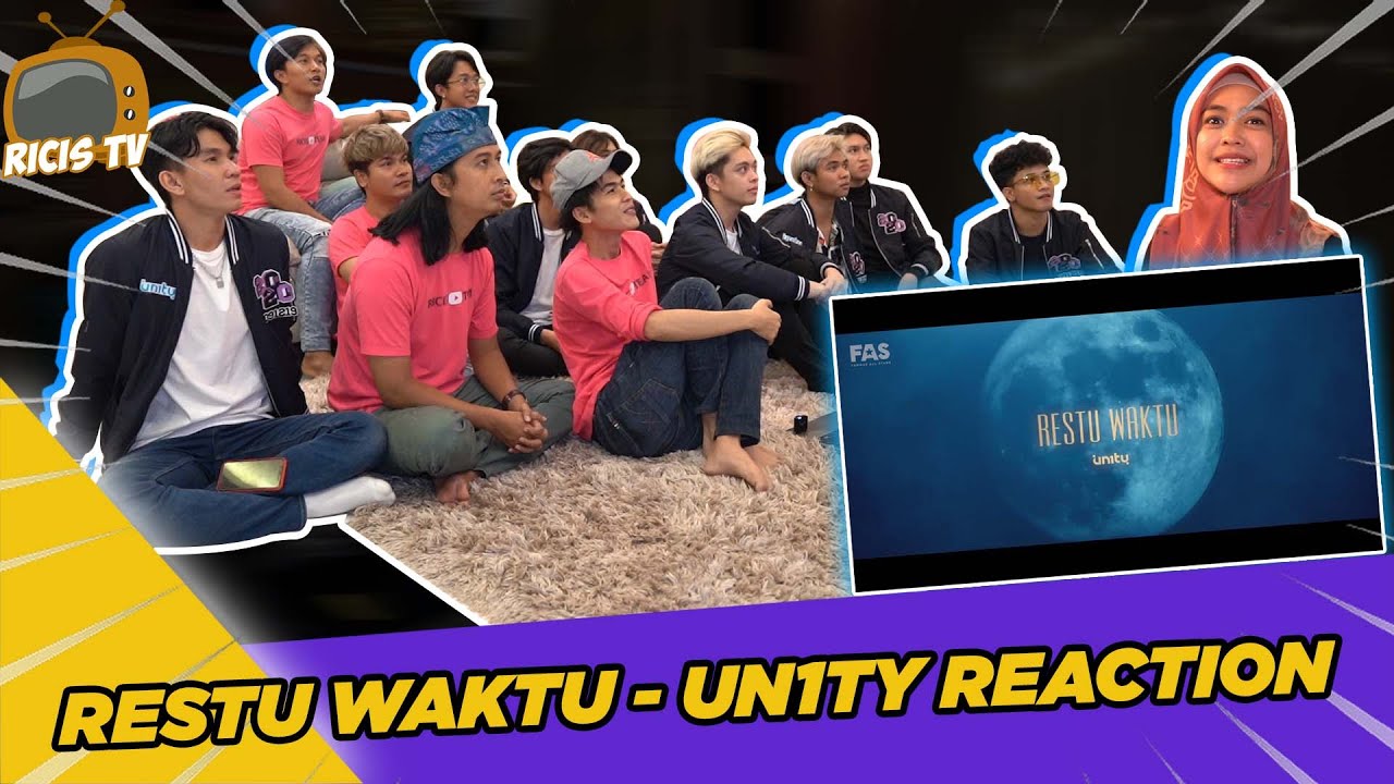 TIM RICIS REACTION VIDEO CLIP UN1TY - RESTU WAKTU || 