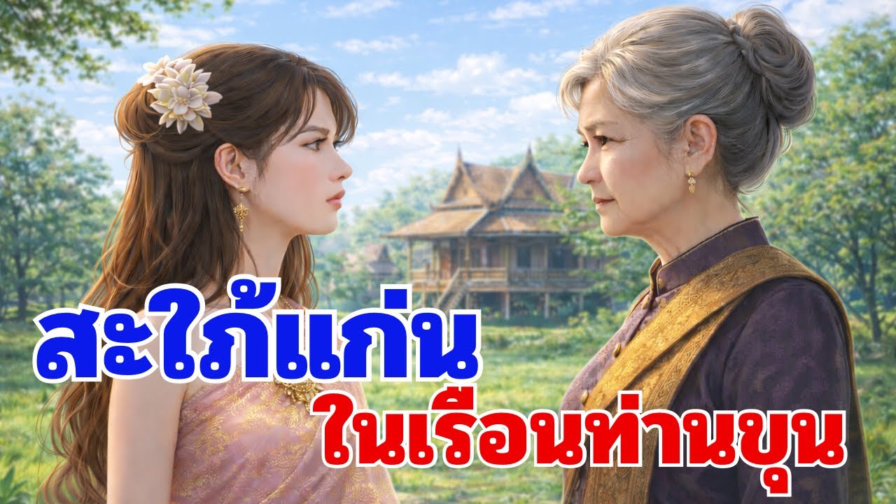 สะใภ้แก่นในเรือนท่านขุน#นิยายเสียง #นิทานพื้นบ้าน #เล่านิทาน #drama 